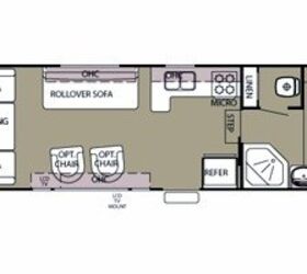 2008 Forest River Cherokee Wolf Pack 295WP floorplan