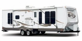 2008 Forest River Sandpiper 302BHD