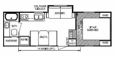 2009 Skyline Layton Limited 235 floorplan