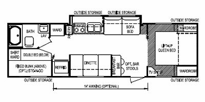 2009 Skyline Layton Aluma-Bond 2911 floorplan