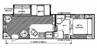 2009 Skyline Layton Aluma-Bond 2756 floorplan