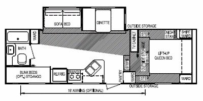 2009 Skyline Layton Aluma-Bond 2456 floorplan