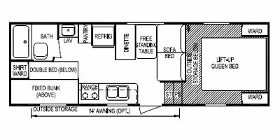 2009 Skyline Layton Limited 255 floorplan