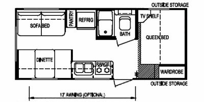 2009 Skyline Layton Aluma-Bond 2111B floorplan