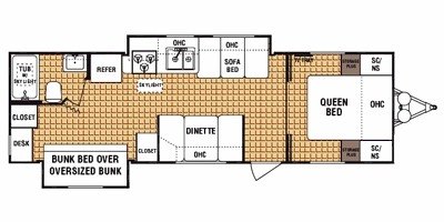 2009 Dutchmen GS Lite 28B floorplan