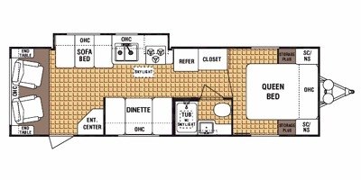 2009 Dutchmen GS Lite 28L floorplan