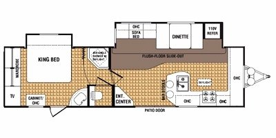 2009 Dutchmen DSL 31GP-BS floorplan