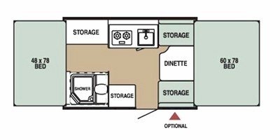 2009 Starcraft Starcraft 2108 floorplan