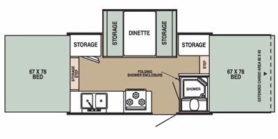 2009 Starcraft RT 34RT floorplan