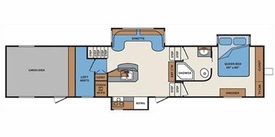 2009 KZ Inferno 3810SL floorplan