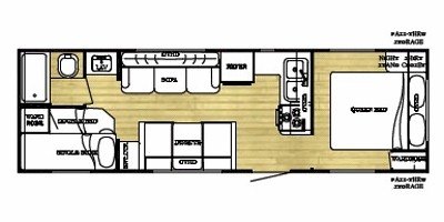 2009 Gulf Stream Innsbruck 275 FBL floorplan