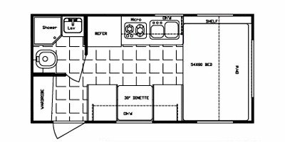 2009 Gulf Stream Trailmaster 183 Lite floorplan