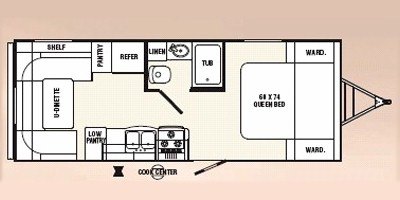 2009 R-Vision Max-Sport MS-23RD floorplan