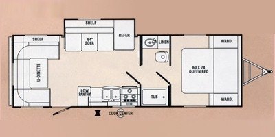 2009 R-Vision Max-Sport MS-27RD floorplan