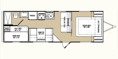 2009 R-Vision Super Sport SS-27BH floorplan