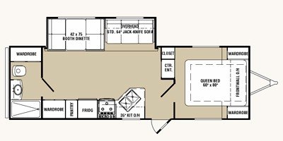 2009 R-Vision Super Sport SS-27RBS floorplan