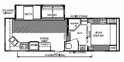 2009 Skyline Aljo Aluma-Bond 2556 floorplan