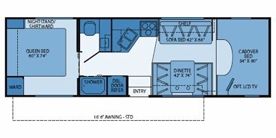 2009 Fleetwood Jamboree® Sport 29V floorplan