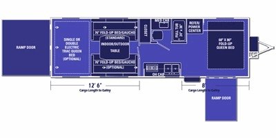 2009 Coachmen Adrenaline Blast 280 MPH-PP floorplan