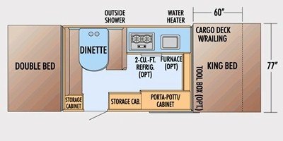 2009 Jayco Baja 10Y floorplan