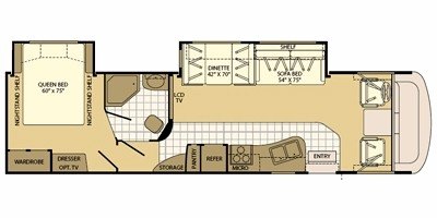 2009 Fleetwood Fiesta® 33L floorplan