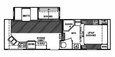 2009 Skyline Mountain View 2555 floorplan