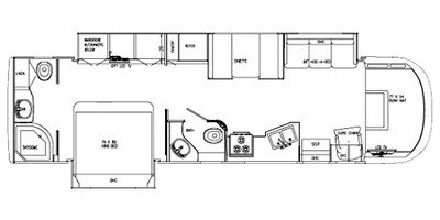 2009 Gulf Stream Super Nova 6373 floorplan