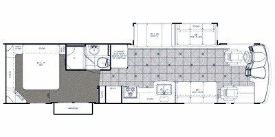 2009 Gulf Stream Caribbean 35A floorplan