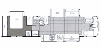 2009 Gulf Stream Caribbean 38C floorplan