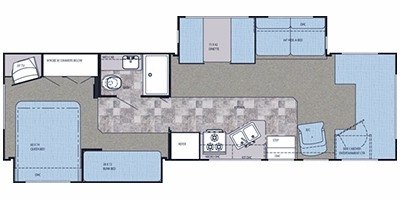 2009 Gulf Stream Endura 6341 floorplan