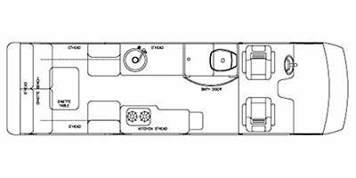 2009 Gulf Stream Vista MB G31 floorplan