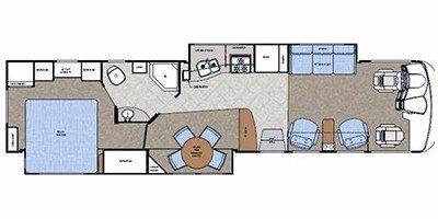 2009 Gulf Stream Sun Voyager 8389 floorplan