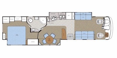 2009 Gulf Stream Sun Sport 8389 floorplan