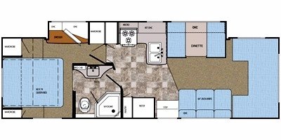 2009 Gulf Stream Independence C 6319 floorplan