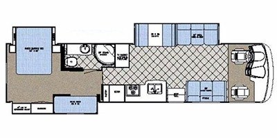 2009 Gulf Stream Independence 8393 floorplan