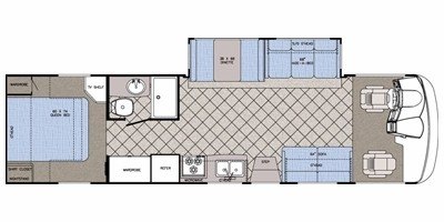 2009 Gulf Stream Independence 8330 floorplan