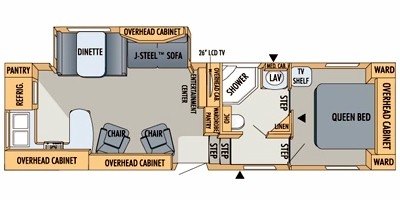 2009 Starcraft Homestead® 295RKSA floorplan