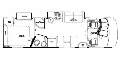 2010 Gulf Stream Montaj 29J floorplan