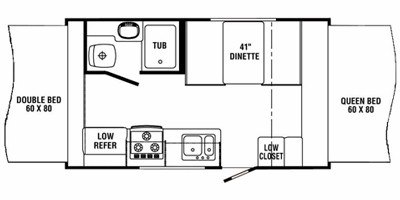 2010 R-Vision Trail-Cruiser C17U floorplan