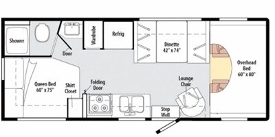 2010 Itasca Impulse 24V floorplan