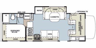 2010 Forest River Forester 2691S floorplan