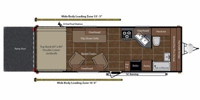 2010 Keystone Energy 240FLB floorplan