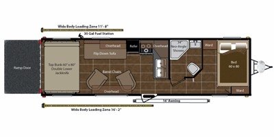 2010 Keystone Energy 280LSAB floorplan