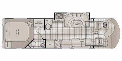 2010 Damon Motor Coach Avanti 3106 floorplan