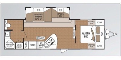 2010 Dutchmen Dutchmen Classic 27F floorplan