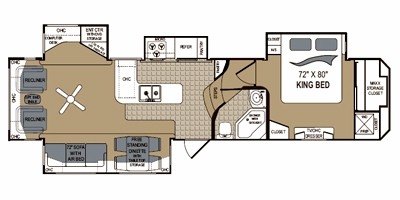 2010 Dutchmen Grand Junction 355RL floorplan