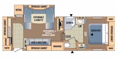 2010 Starcraft Homestead® 256RKU floorplan