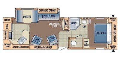 2010 Starcraft Autumn Ridge SE 315RKS floorplan