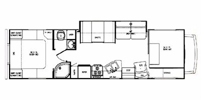 2010 Gulf Stream Conquest Sport 6316 floorplan