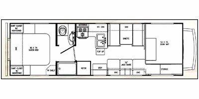 2010 Gulf Stream Conquest Sport 6280 floorplan